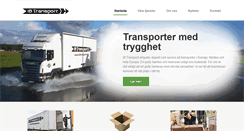 Desktop Screenshot of ibtransport.se
